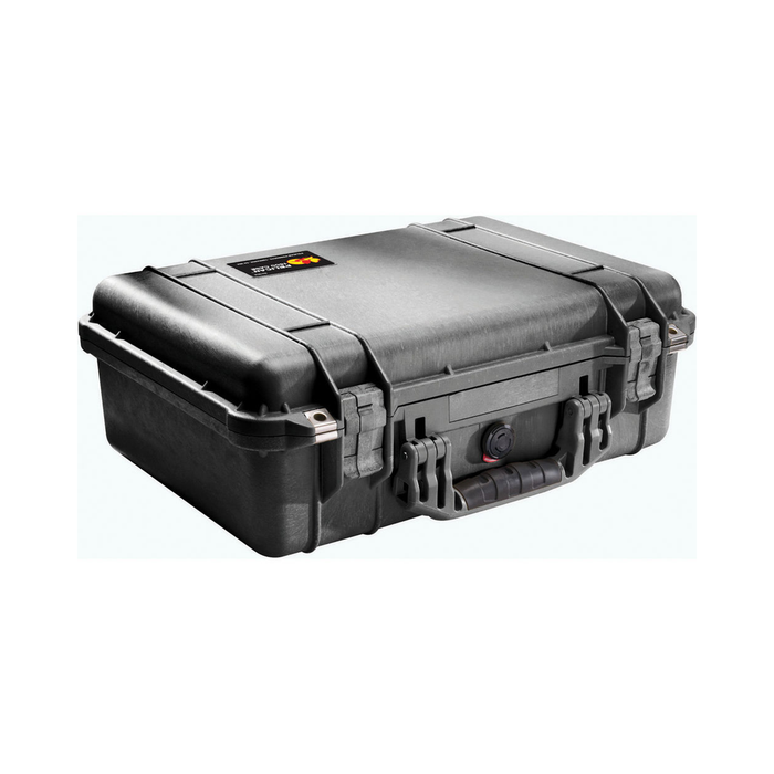 Pelican 1500 Protector Case with Pick-N-Pluck Foam & Lid Foam - Black