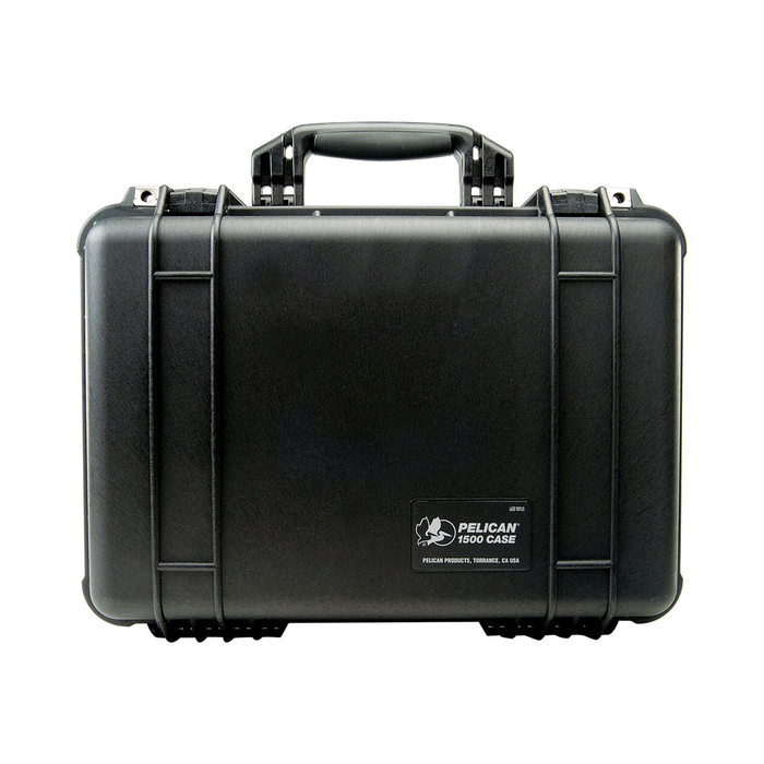 Pelican 1500 Protector Case with Pick-N-Pluck Foam & Lid Foam - Black