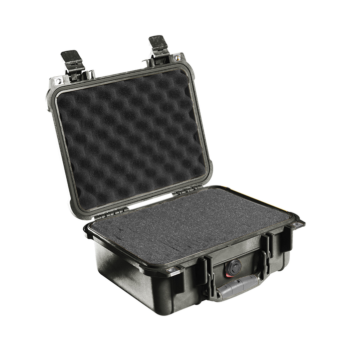 Pelican 1400 Protector Case with Pick-N-Pluck Foam & Lid Foam - Black