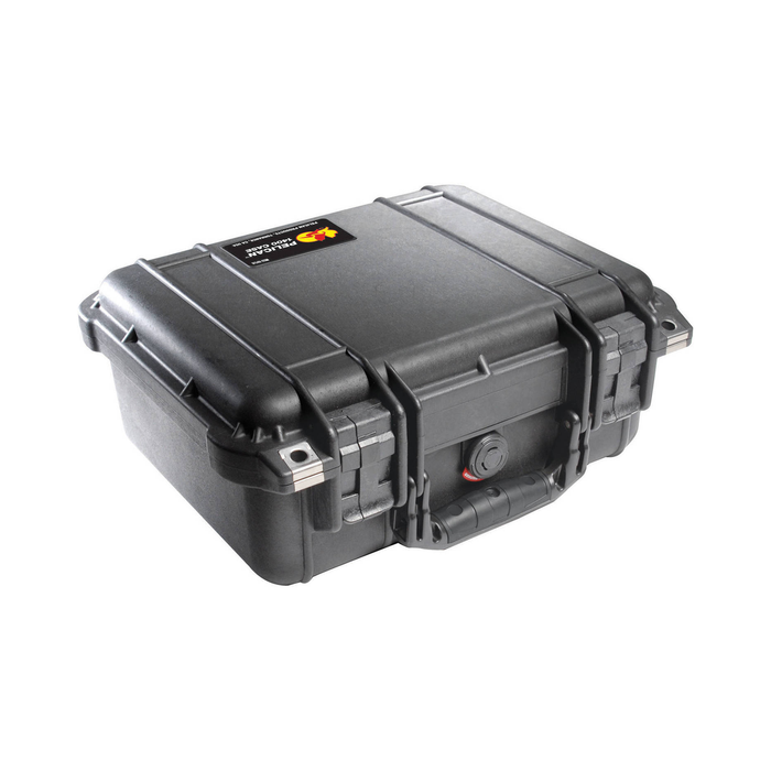 Pelican 1400 Protector Case with Pick-N-Pluck Foam & Lid Foam - Black