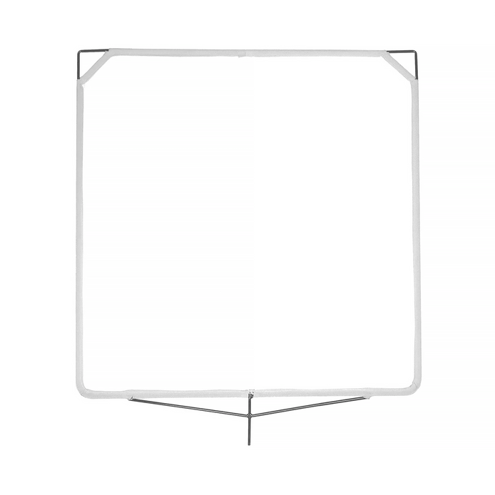 Matthews 48" x 48" Solid Frame China Silk White
