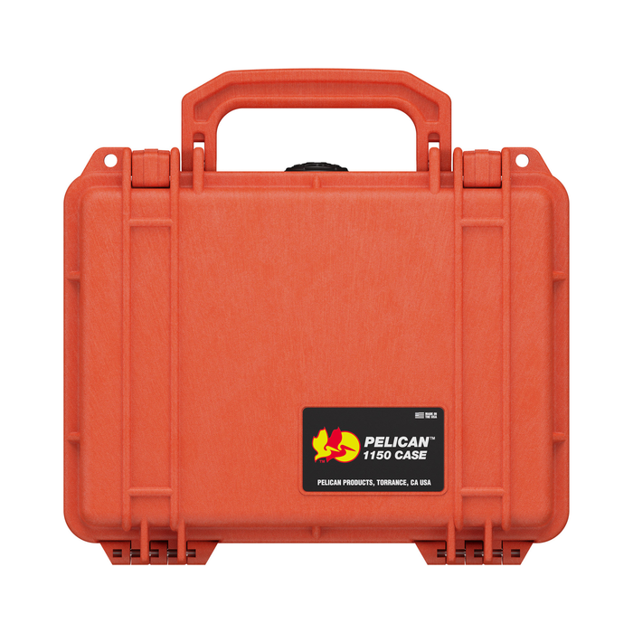 Pelican 1150 Protector Case with Pick-N-Pluck Foam & Lid Foam - Orange