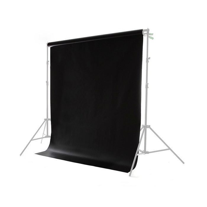 Savage Infinity Solid Vinyl Background, 5' x 12' - Matte Black