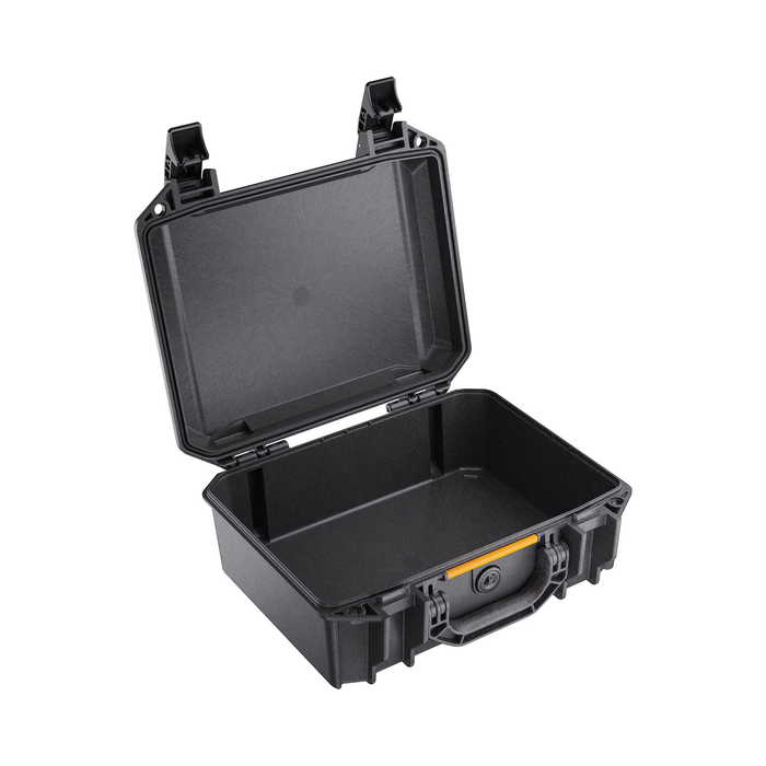 Pelican V200C Vault Equipment Case with Padded Dividers & Lid Foam - Black