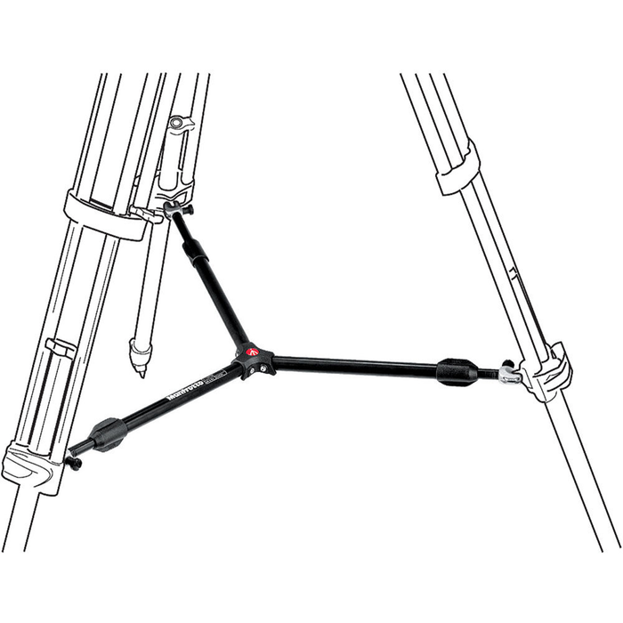 Manfrotto 537SPRB Telescopic Mid-Level Spreader