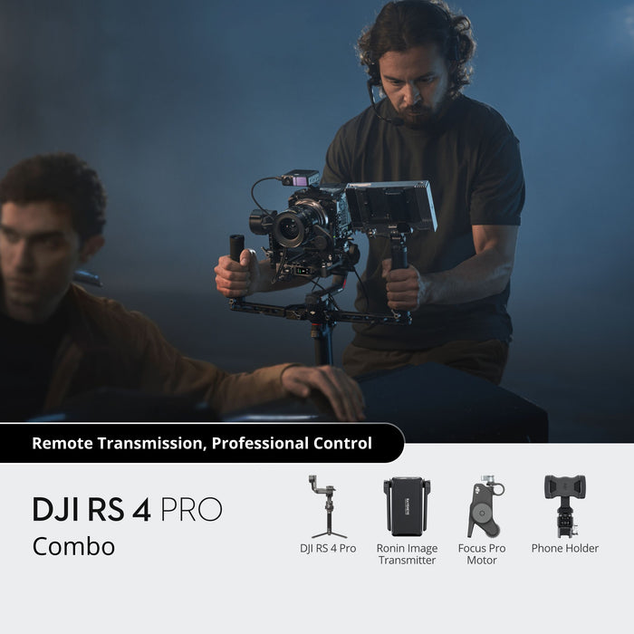 DJI RS 4 Pro Combo Gimbal Stabilizer