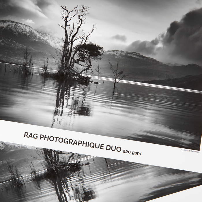Canson Infinity Rag Photographique Duo Matte Inkjet Paper, 220 gsm, 17 x 22" - 25 Sheets