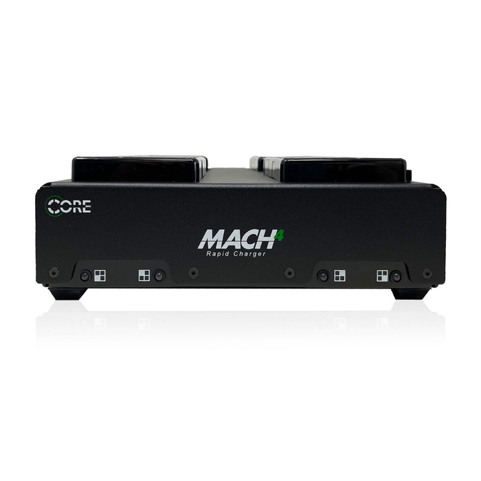 Core SWX Mach4 Quad Series Four-Position Gold Mount Charger with 4A Rapid Charge