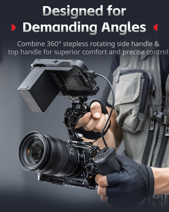 SmallRig Camera Cage Kit for Nikon ZR with Top Handle 5647