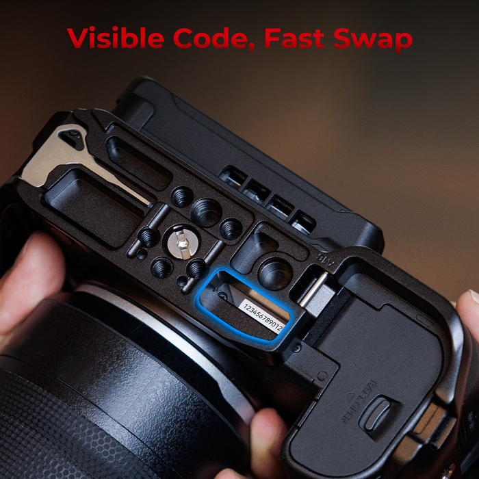 SmallRig HawkLock Quick Release Full Camera Cage Kit for Canon EOS R6 V 6372