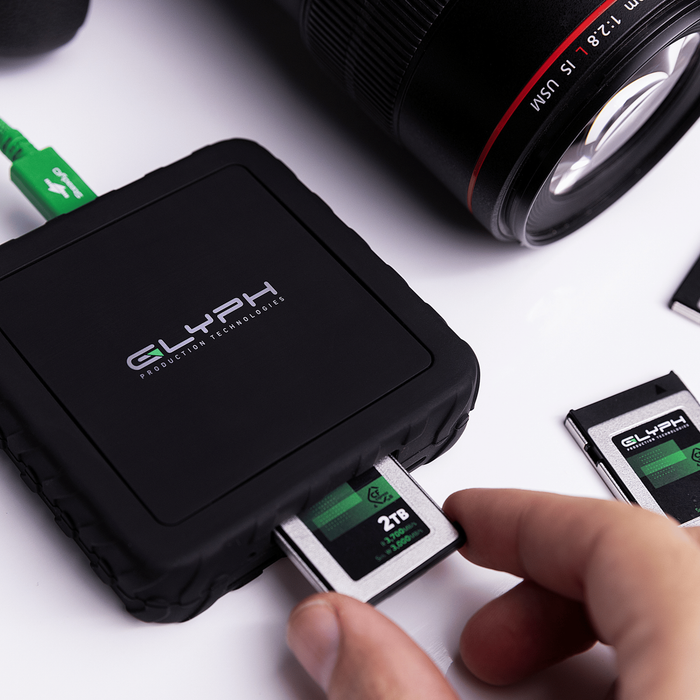 Glyph Technologies Capture+ CFexpress Type B 4.0 Memory Card Reader