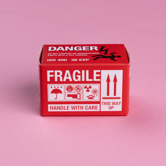 Mr. Negative Fragile (Film Safety Capsule) 400 Color Negative - 35mm, 36 Exposures, Single Roll