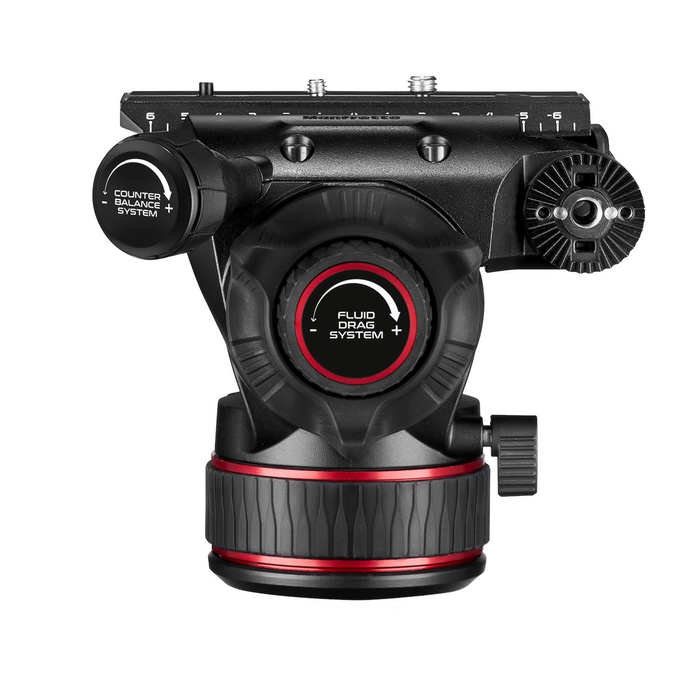 Manfrotto Nitrotech 608 Fluid Video Head With Continuous CBS