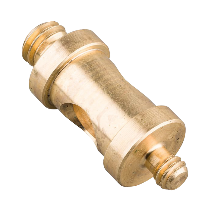 Manfrotto 118 Universal Short 16mm Male Spigot with Double Male Thread (1/4" & 3/8") for 026 26mm Long Adapter