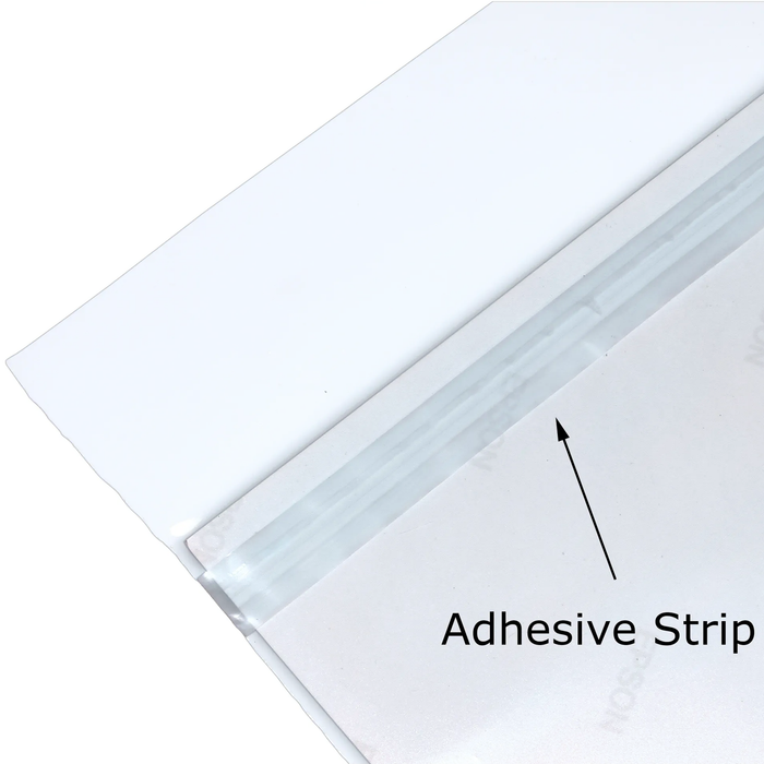 Print FIle BOPP46 Crystal Clear Bags with Adhesive Strip for 4x6" Prints - 100 Sheets