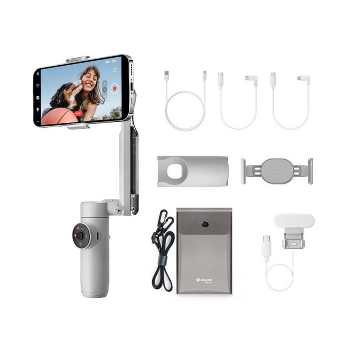 Insta360 Flow Smartphone Gimbal Stabilizer Creator Kit - Gray Insta360 Flow Smartphone Gimbal Stabilizer Creator Kit - Gray