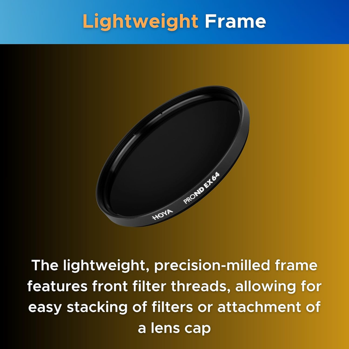 Hoya 52mm ProND EX 64 Neutral Density 1.8 6-Stop Filter
