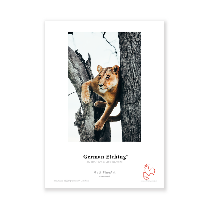 Hahnemühle Museum Etching FineArt Textured Matte Inkjet Paper, 310 gsm, 17 x 22" - 25 Sheets