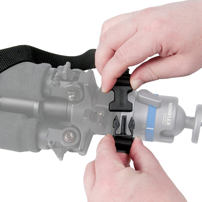 Op/Tech Tripod Strap with Webbing Loops & Quick Disconnects (Original), 19.5-49" - Black