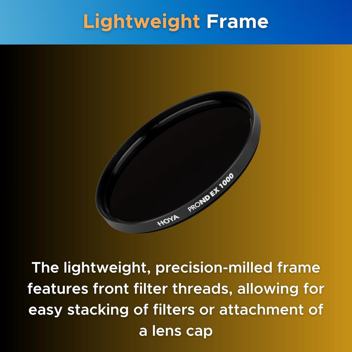 Hoya 67mm ProND EX 1000 Neutral Density 3.0 10-Stop Filter