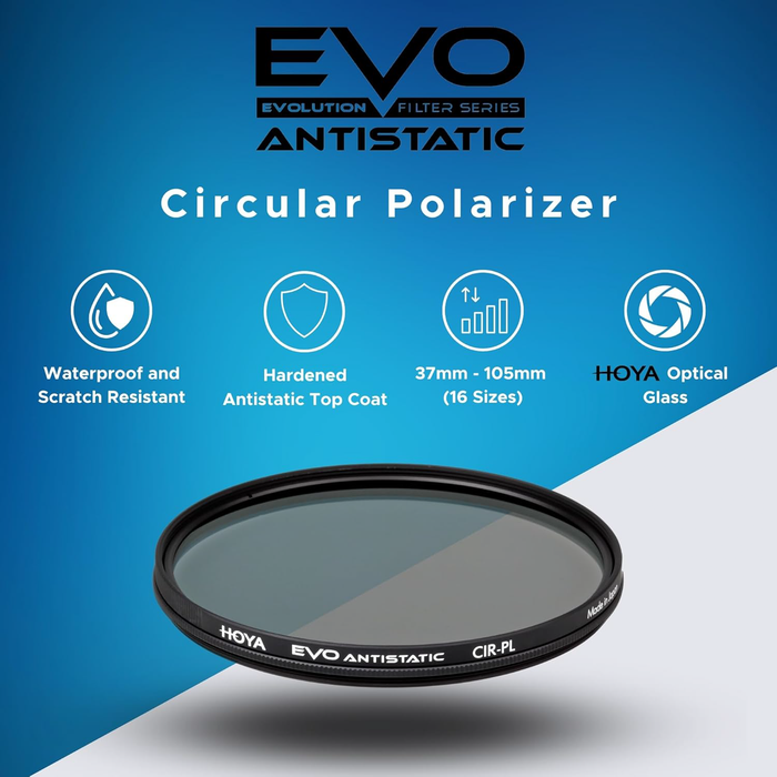 Hoya 49mm EVO Antistatic Circular Polarizer Filter