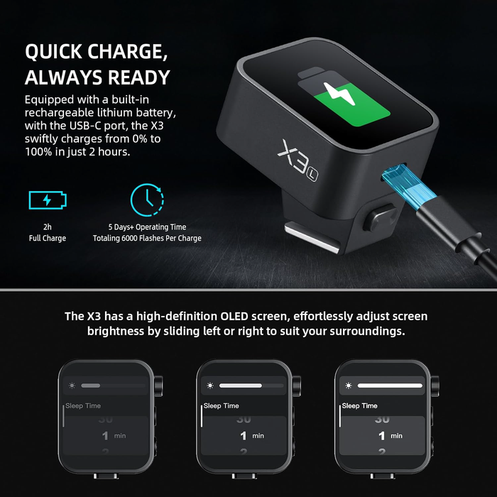 Godox X3 L Touchscreen TTL Wireless Flash Trigger - Leica