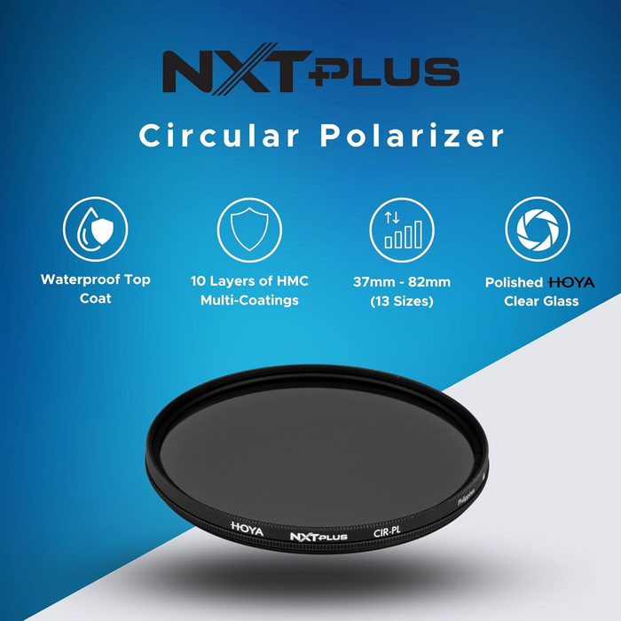 Hoya 49mm NXT Plus Circular Polarizer Filter