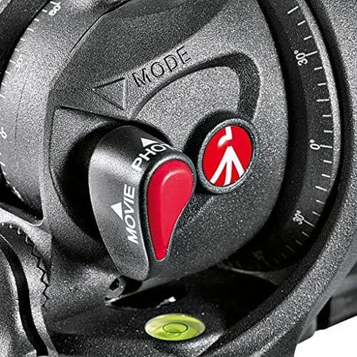 Manfrotto MH055M8-Q5 Magnesium Photo-Movie Tripod Head with Quick Release Plate