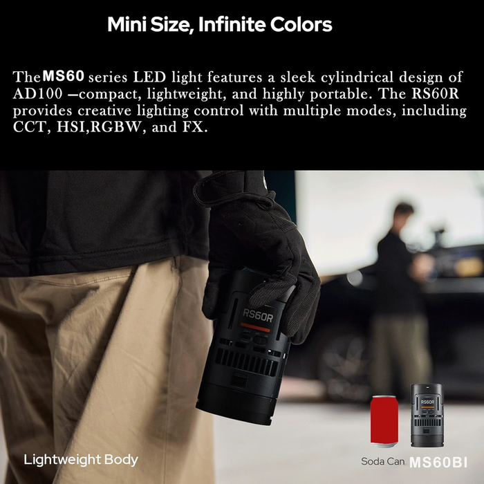 Godox KNOWLED MS60R RGB LED Light