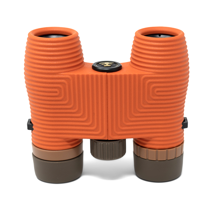 Nocs Provisions Standard Issue 8x25 Waterproof Binoculars - Poppy Orange II