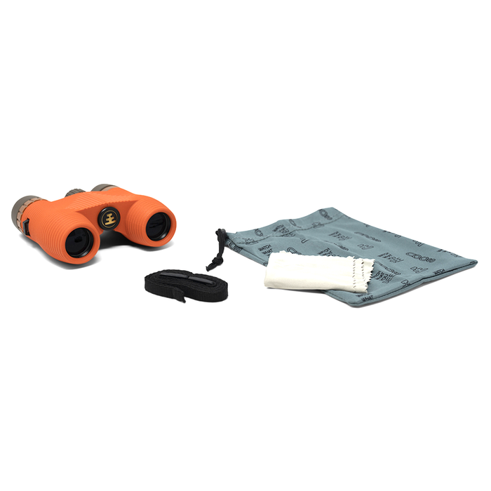 Nocs Provisions Standard Issue 8x25 Waterproof Binoculars - Poppy Orange II