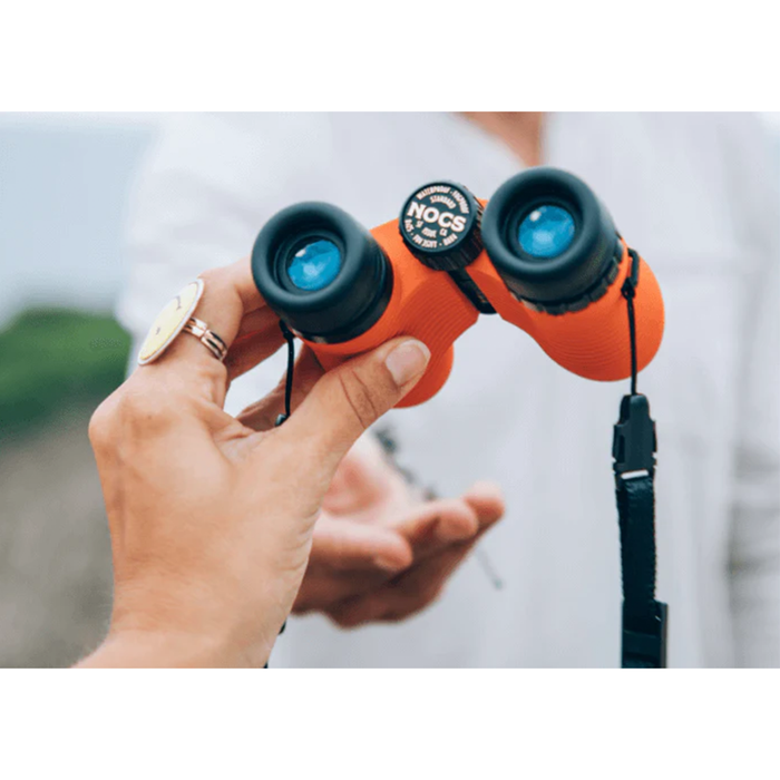 Nocs Provisions Standard Issue 8x25 Waterproof Binoculars - Poppy Orange II