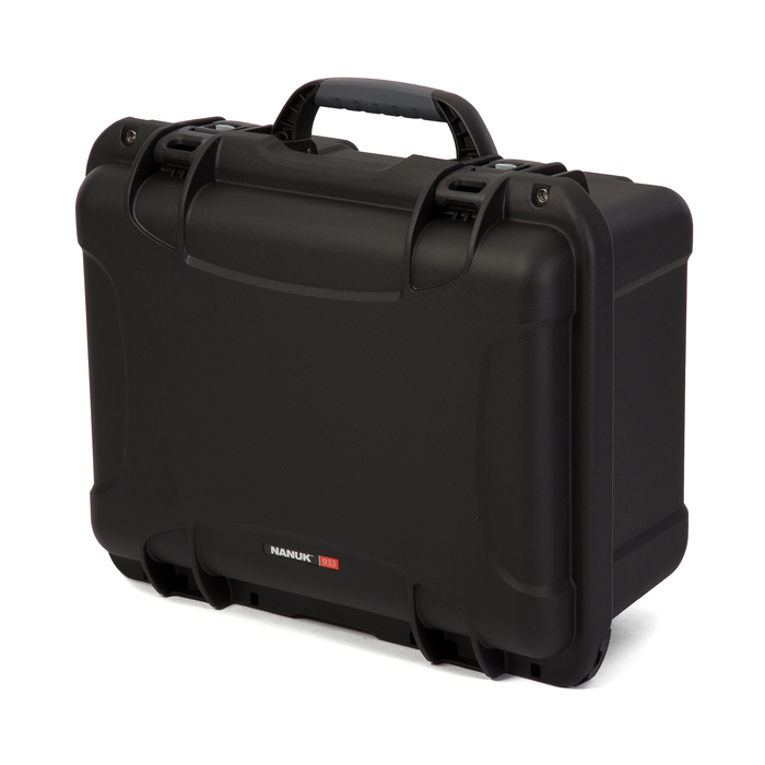 Nanuk 933 Medium-Series Protective Case with Cubed Foam & Lid Foam - Black