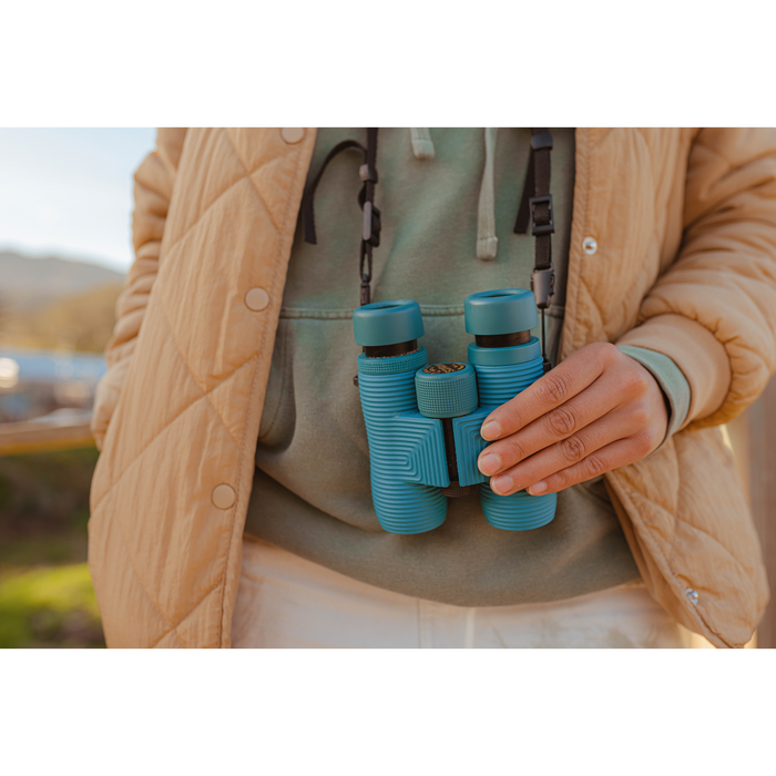 Nocs Provisions Field Issue 8x32 Waterproof Binoculars - Corsican Blue