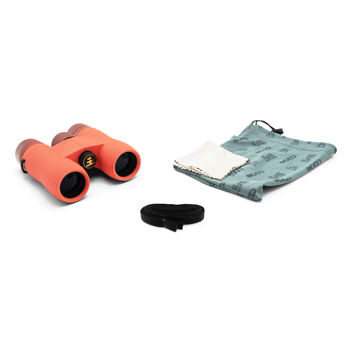 Nocs Provisions Field Issue 8x32 Waterproof Binoculars - Coral Red
