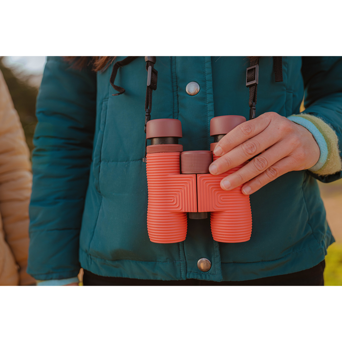 Nocs Provisions Field Issue 8x32 Waterproof Binoculars - Coral Red