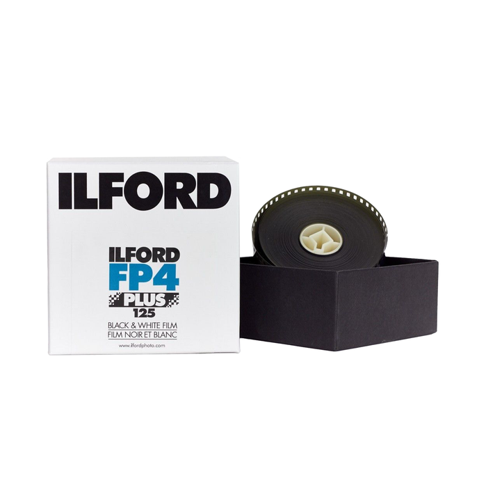 Ilford FP4 Plus 125 Black & White Negative - 35mm Film, 100' Roll