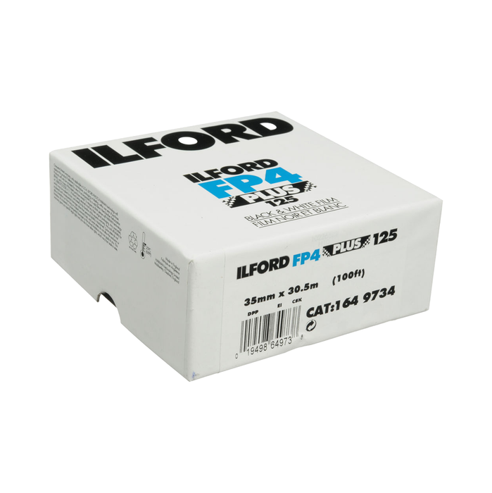 Ilford FP4 Plus 125 Black & White Negative - 35mm Film, 100' Roll
