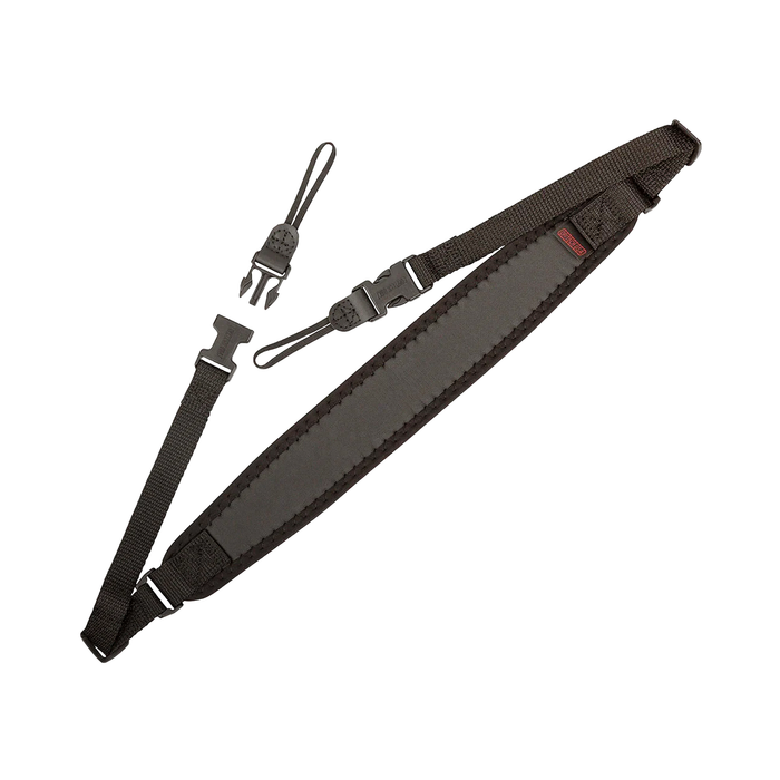 Op/Tech Super Classic Strap with Uni-Loop Connectors (1/4" Webbing), 36-43" - Black