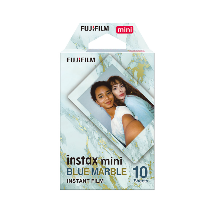 Fujifilm Instax Mini Blue Marble Instant Film - 10 Exposures