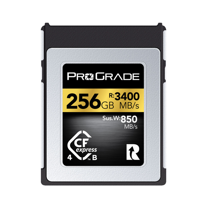 ProGrade Digital 256GB CFexpress Type B 4.0 Gold Memory Card