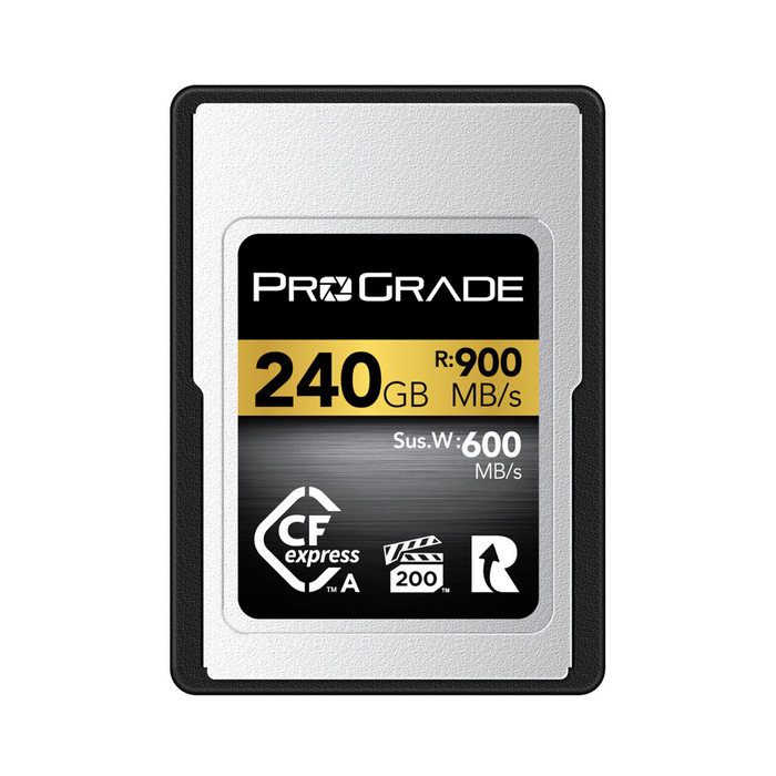 ProGrade Digital 240GB CFexpress Type A 2.0 Gold Memory Card