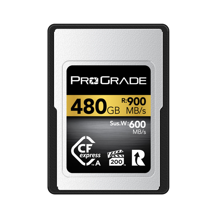 ProGrade Digital 480GB CFexpress Type A 2.0 Gold Memory Card