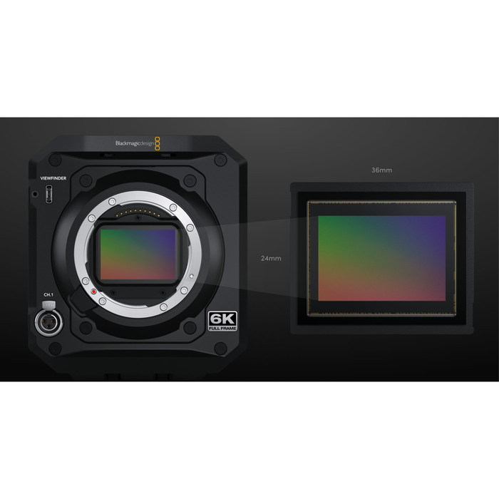 Blackmagic Design PYXIS 6K Cinema Box Camera - PL Mount