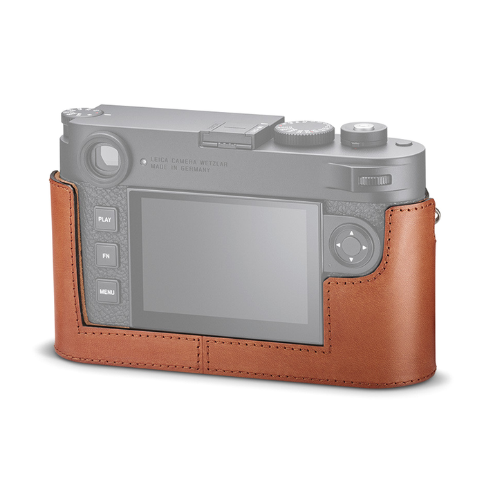Leica Leather Half Case M11 Protector - Cognac