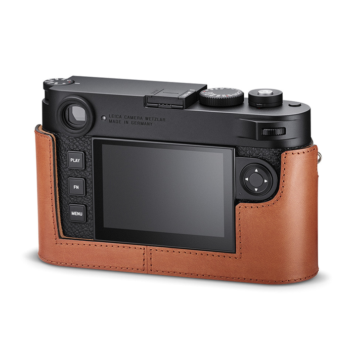 Leica Leather Half Case M11 Protector - Cognac