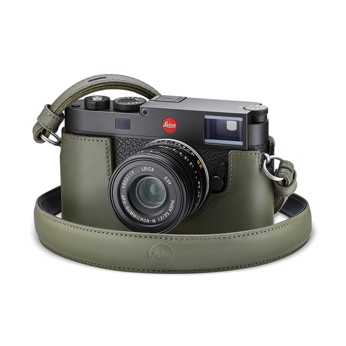 Leica Leather Half Case M11 Protector - Olive