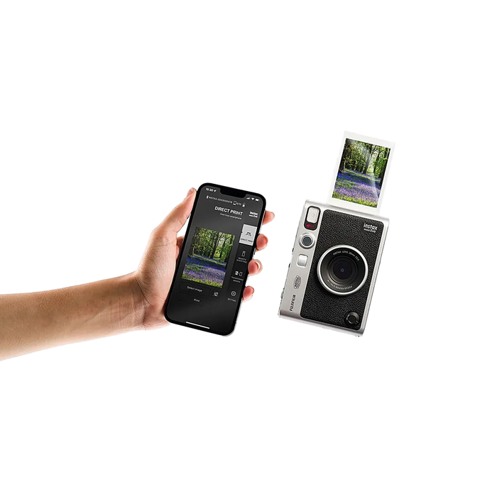 Fujifilm Instax Mini Evo Instant Camera - Black