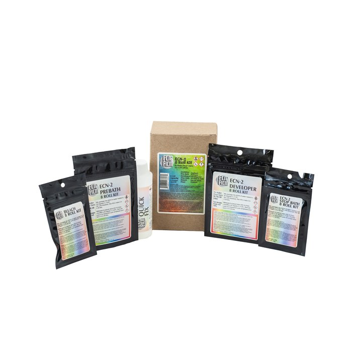 Flic Film ECN-2 Processing Kit for 8 Rolls of Cinema Film (0.5L)