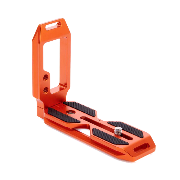 3 Legged Thing QR11 2.0 Arca Swiss-Compatible Universal Standard L-Bracket - Copper Orange